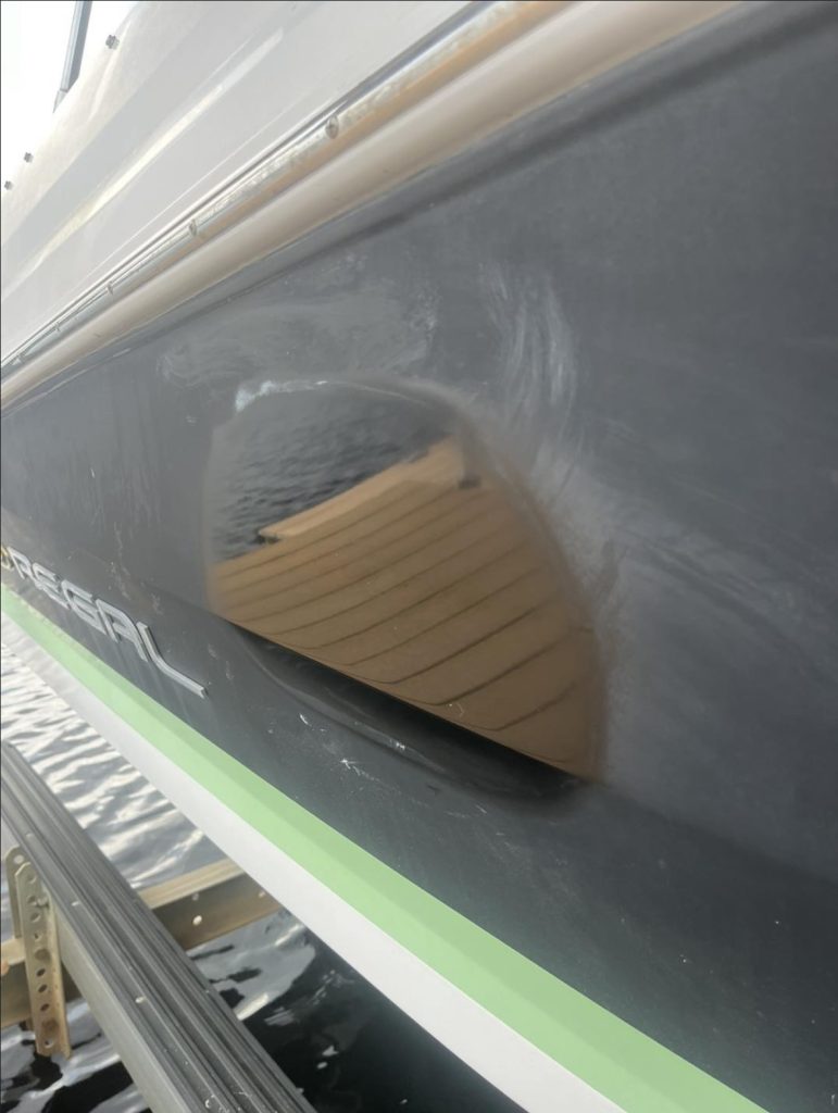 Professional boat detailing service by Sunrise Marine Detailing, Tampa Bay FL